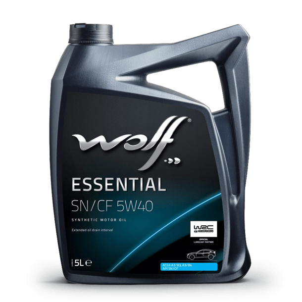 Масло мот.синт.WOLF ESSENTIAL SN/CF 5W40 4L (MB 229.1 VW 502.00 VW 505.00)