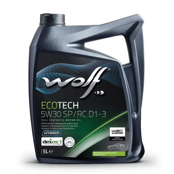 Масло мот.синт.WOLF OE ECOTECH 5W30 SP/RC D1-3 4L