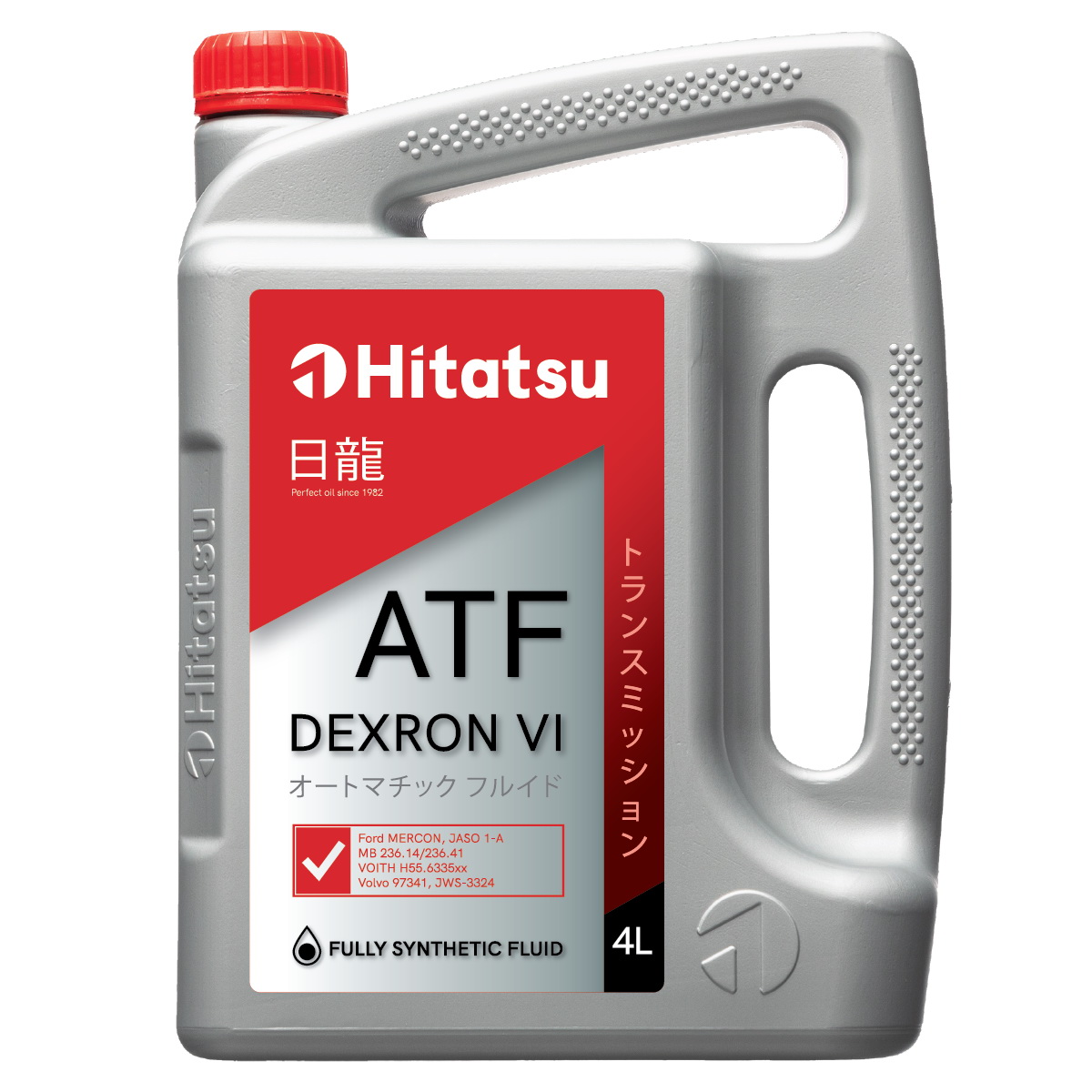 Жидкость АКПП/ГУР синтетическая ATF DEXRON VI 4л MERCON LV; 236.14/236.15/236.41; ZF8; Volvo 97341; JWS3324