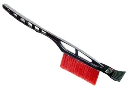 Щетка для снега со скребком 9.5см 2-х рядная щетина 160мм длина 500мм