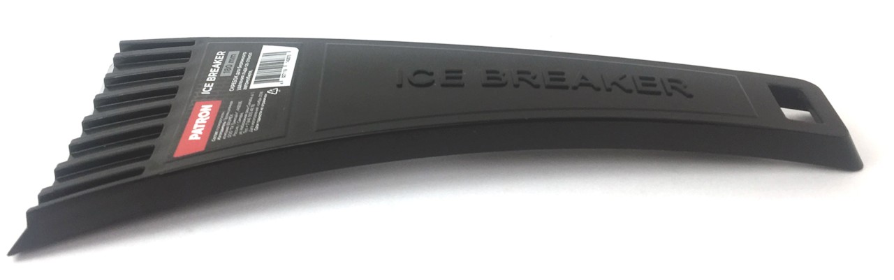 Скребок для снега и льда ширина 8 см длина 180 мм